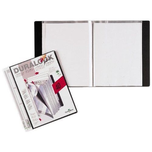 Durable Duralook Plus 40 Pochettes De Protège Documents