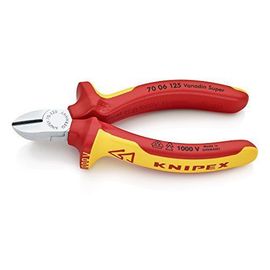 Knipex Pince coupante de coté 70 06 125, coupe jusqu'à Ø