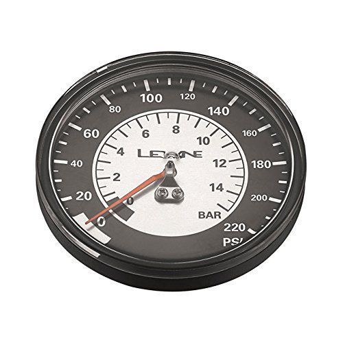 Lezyne Manomètre, Noir/Argent, 1-Rp-Flgue V3220 -