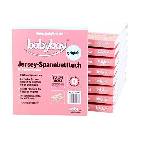Babybay Jersey-Bezug Für Babybay Original Grau