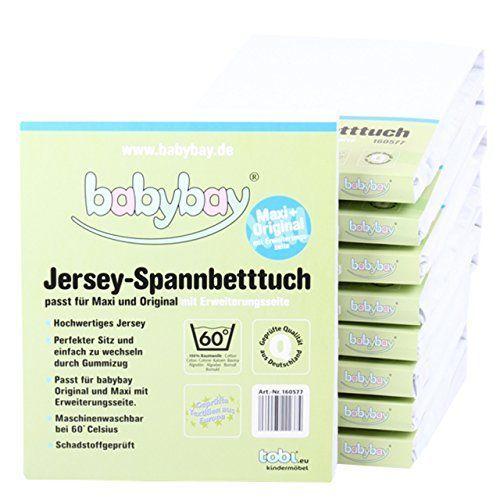 Babybay Jersey-Bezug Xxl Für Original/Maxi/Boxspring Grau