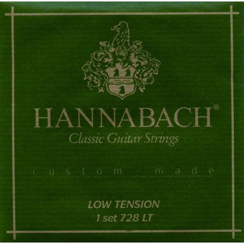 Hannabach 652677 Série 728 Cordes Pour Guitare Classique Low Tension Custom Made