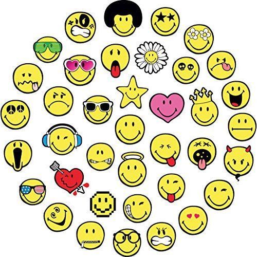 38 Tampons Smiley - Modèle Aléatoire - Livraison À L'unité