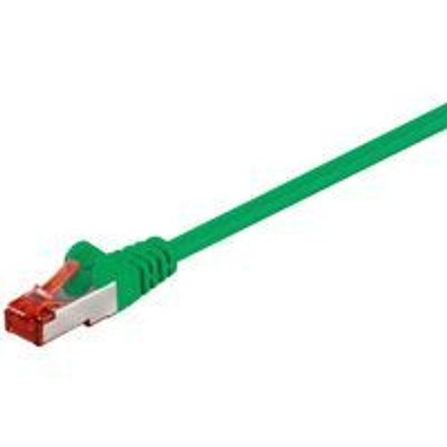 MicroConnect - Câble réseau - RJ-45 (M) pour RJ-45 (M) - 1.5 m - Paire torsadée blindée (SSTP) - CAT 6 - sans halogène, bloqué - vert