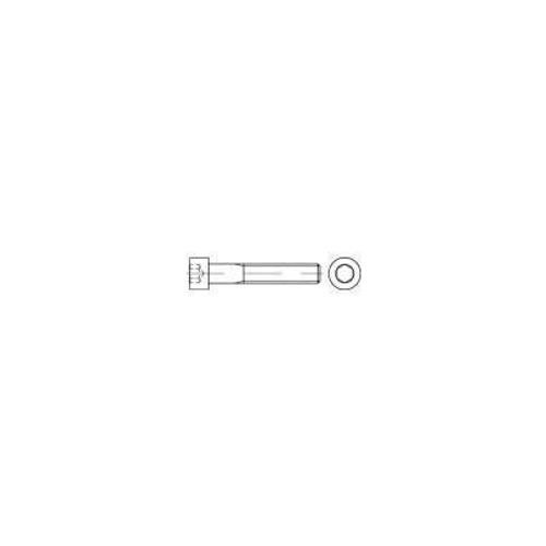 Vis cylindrique TOOLCRAFT 114514 100 pc(s) M3 8 mm tête cylindrique 6 pans intérieurs acier N/A
