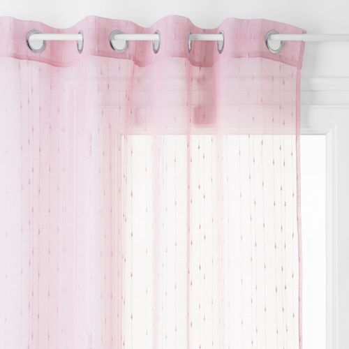 Voilage Anissa - 140 X 240 Cm - Rose