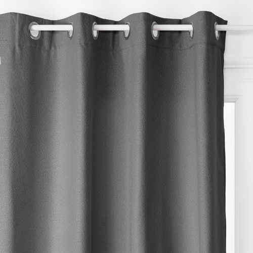 Rideau Isolant Noa - 140 X 260 Cm - Gris Foncé