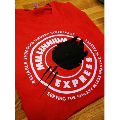 T-Shirt Millenium Express Rouge