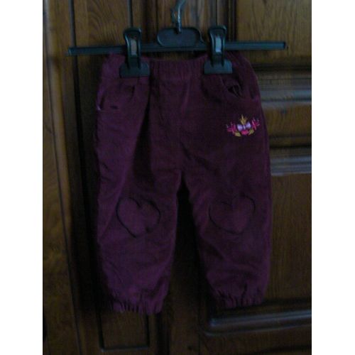 Pantalon Velours Orchestra - Taille 12 Mois