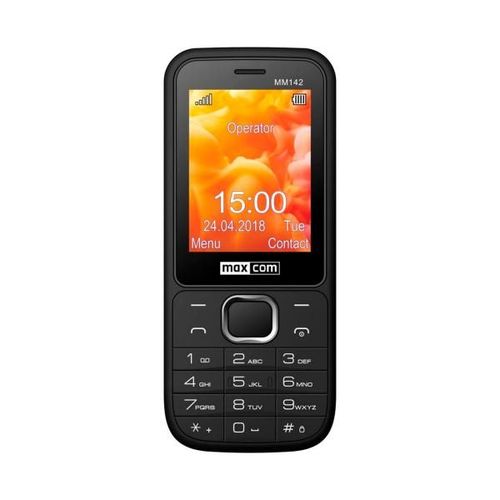 Maxcom Mm142 Negro Móvil 2.4'' Bluetooth Y Dual Sim