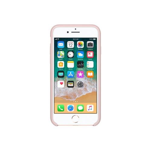 Apple - Coque De Protection Pour Téléphone Portable - Silicone - Sable Rose