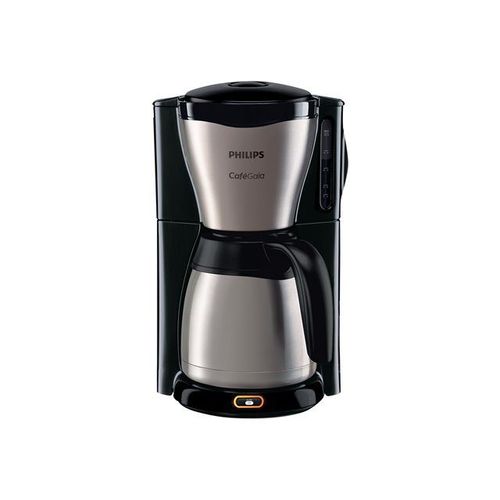 Philips Café Gaia HD7548 - Cafetière - 15 tasses - Métallique/noir