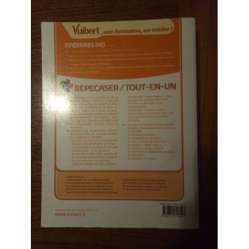 Bepecaser Tout-En-Un - Enseignant De La Conduite Et De La Sécurité Routière - Tronc Commun, Mention Deux-Roues, Mention Groupe Lourd
