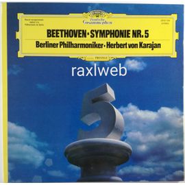 Ludwig Van Beethoven - Berliner Philharmoniker, Herbert Von Karajan ¿- Symphonie Nr. 5 C-Moll Op. 67 - Vinyl, Lp, 1977