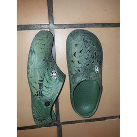 SABOTS PLASTIQUE VERT SAVANE STYLE CAMOUFLAGE 34/35 PRATIC EAU