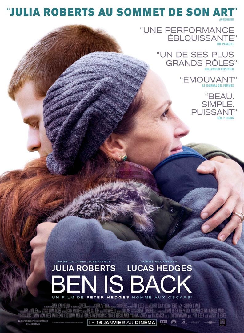 Affiche Film Ben Is Back - 120x160