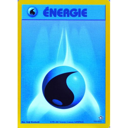 Carte Pokémon 111/111 Énergie Eau Neo Genesis (2001) Neuf Fr