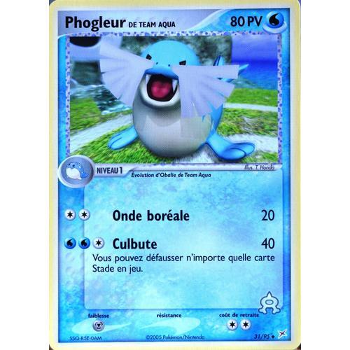 Carte Pokémon 31/95 Phogleur 80 Pv Ex Magma Vs Aqua Neuf Fr