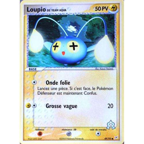 Carte Pokémon 49/95 Loupio 50 Pv Ex Magma Vs Aqua Neuf Fr