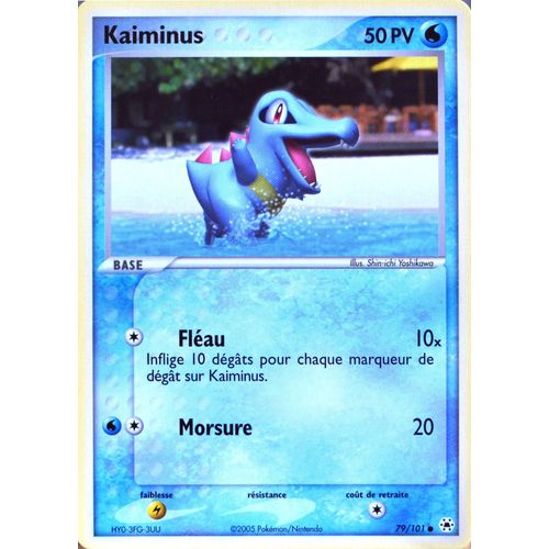 Carte Pokémon 79/101 Kaiminus 50 Pv Ex Légendes Oubliées (2005) Neuf Fr