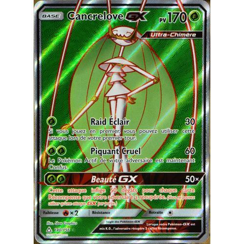 Carte Pokémon 140/156 Cancrelove Gx
