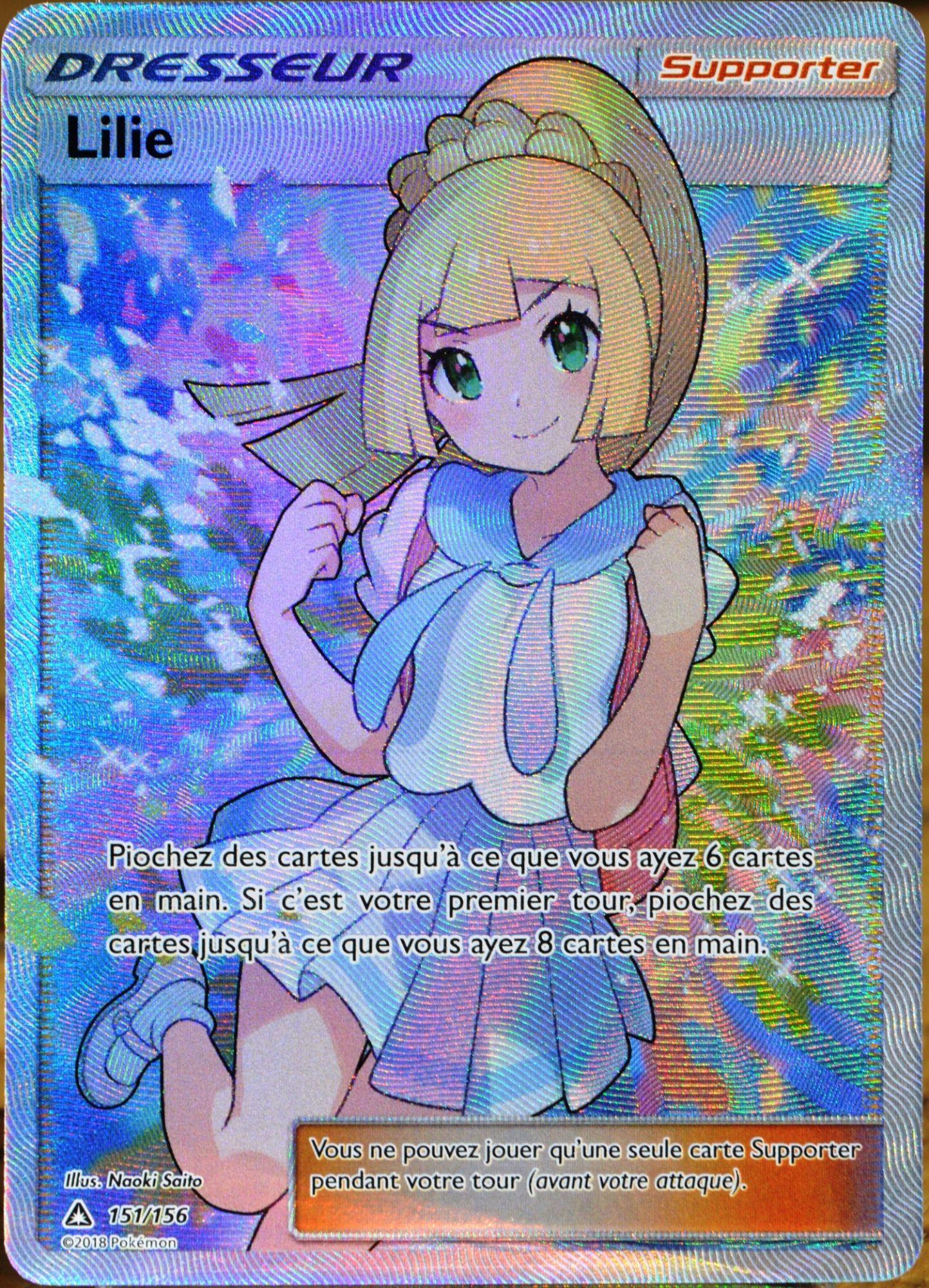 carte Pokémon 151/156 Lilie - Cartes de jeux