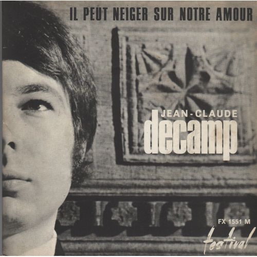 Disque 45 Tours Jean-Claude Decamp - 1967
