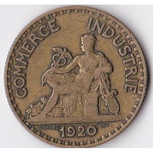 2 Francs Chambre De Commerce 1920