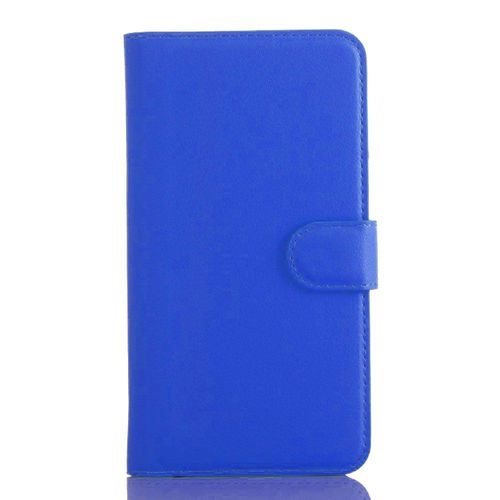 Etui A Rabat Wiko Rainbow Folio Bleu Marine Eco-Cuir (Pu)