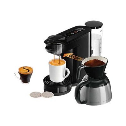 Philips Senseo Switch HD6594 - Machine à café - 1 bar - 7 tasses - noir