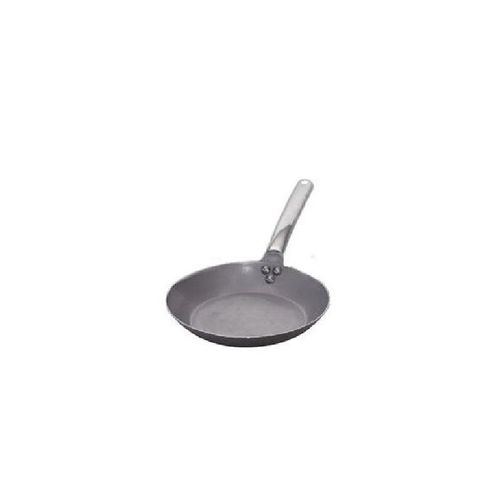De Buyer Poele A Frire En Tôle D`Acier Blanche - Ø 32 Cm - Tous Feux Dont Induction
