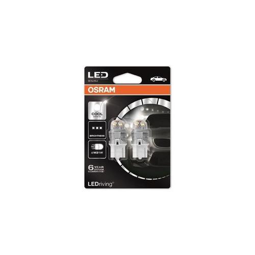 Osram Lot De 2 Led Éclairage Intérieur W3x16d - Led-W21w - Blanc Froid