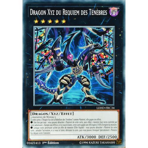 Carte Yu-Gi-Oh Lehd-Frc34 Dragon Xyz Du Requiem Des Ténèbres Neuf Fr