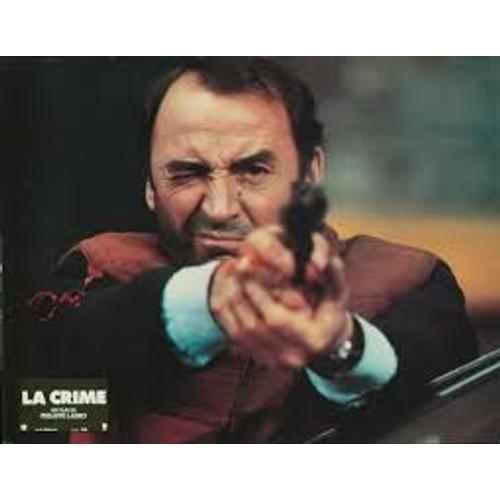 La Crime - Philippe Labro - Claude Brasseur - Jeu Complet 12 Photos D'exploitation Du Film 1983