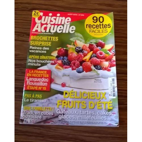 Magazine Cuisine Actuelle 296 Août 2015