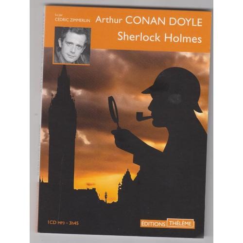 Livre Audio Sherlock Holmes Lu Par Cédric Zimmerlin Cd Mp3