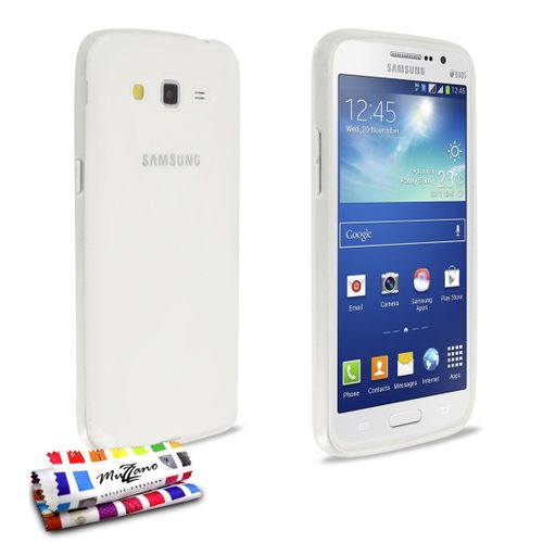 Coque Samsung Galaxy Grand 2 " Le X " Transparent Silicone Souple (Tpu)