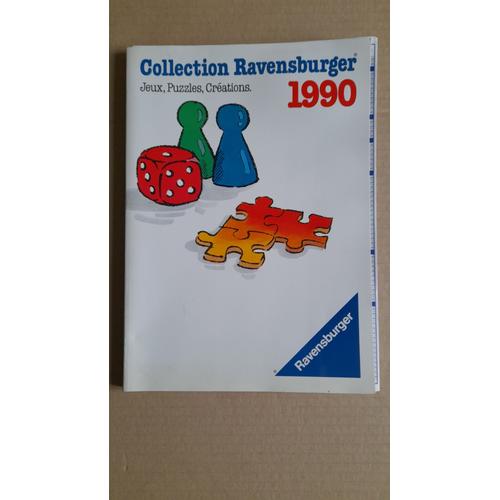 Catalogue Collection Ravensburger 1990 Jeux, Puzzles, Création Avec Tarif