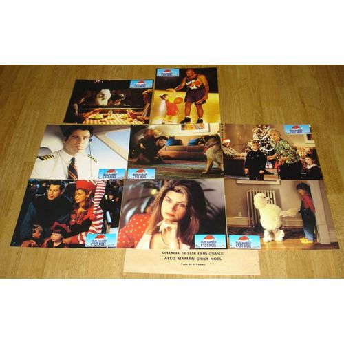Allô Maman C'est Noël - Look Who's Talking Now : Jeu De 8 Photos D'exploitation Cinématographique - Format 21x27 Cm - De Tom Ropelewski Avec John Travolta, Kirstie Alley, David Gallagher - 1993