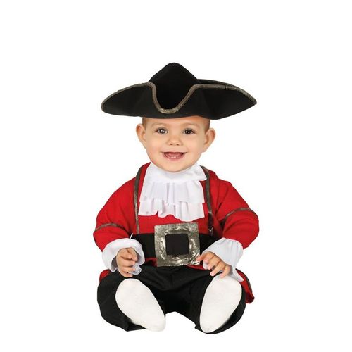 Déguisement De Pirate Rouge Pour Bébé (Taille 12-24m)