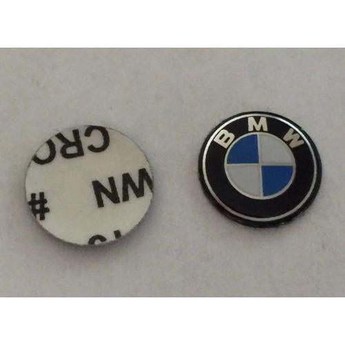 logo clé voiture sticker Autocollant BMW 3D 14mm télécommande