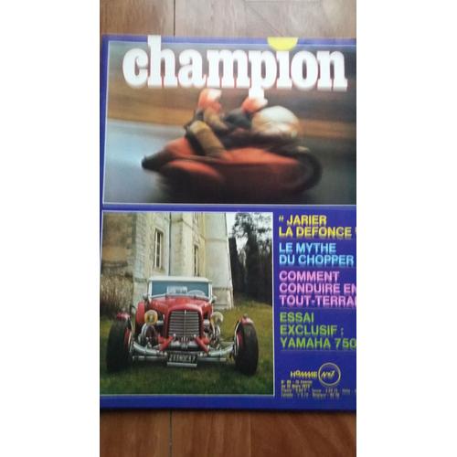 Champion Jarier Yamaha 750 86