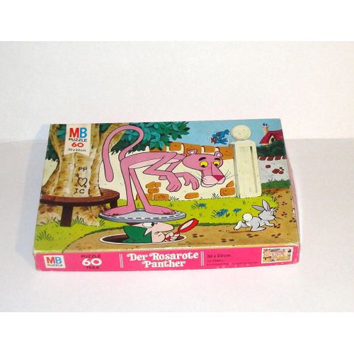 Puzzle La Panthere Rose Vintage 1976 Mirisch Geoffrey