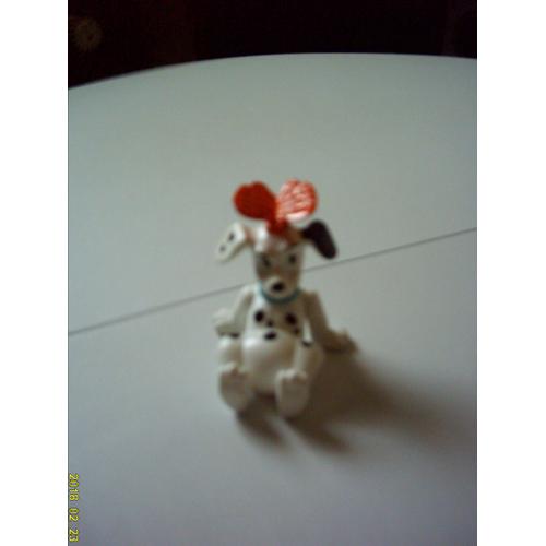 Lot De 2 Figurines " 2 Chiots Des 101 Dalmatiens " Mac- Donald.