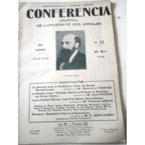 Conferencia N°11  20 Mai 1929