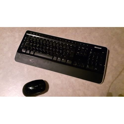 Microsoft Wireless Keyboard 3000 - Clavier - sans fil - 2.4 GHz - français