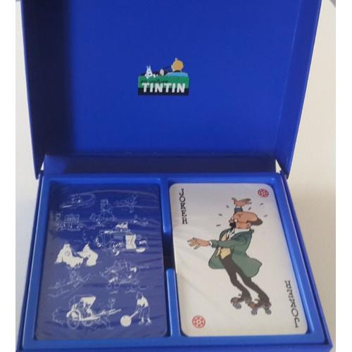 Herge-Moulinsart 2001 Jeu De 54 Cartes Tintin