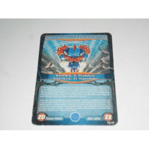 Carte Gormiti Hammer Le Predateur