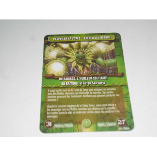 Carte Gormiti Bu Bamboo