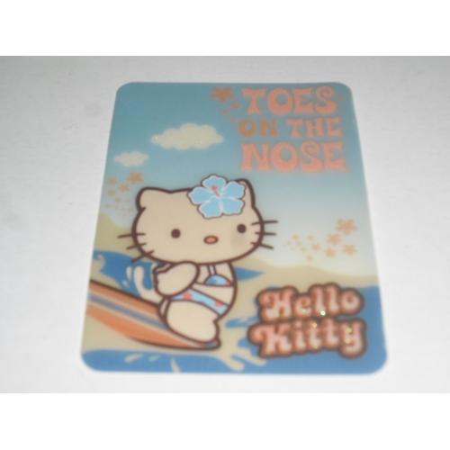 Carte De Collection Hello Kitty Toes On The Nose